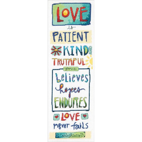 (image for) Love Is Counted Cross Stitch Kit